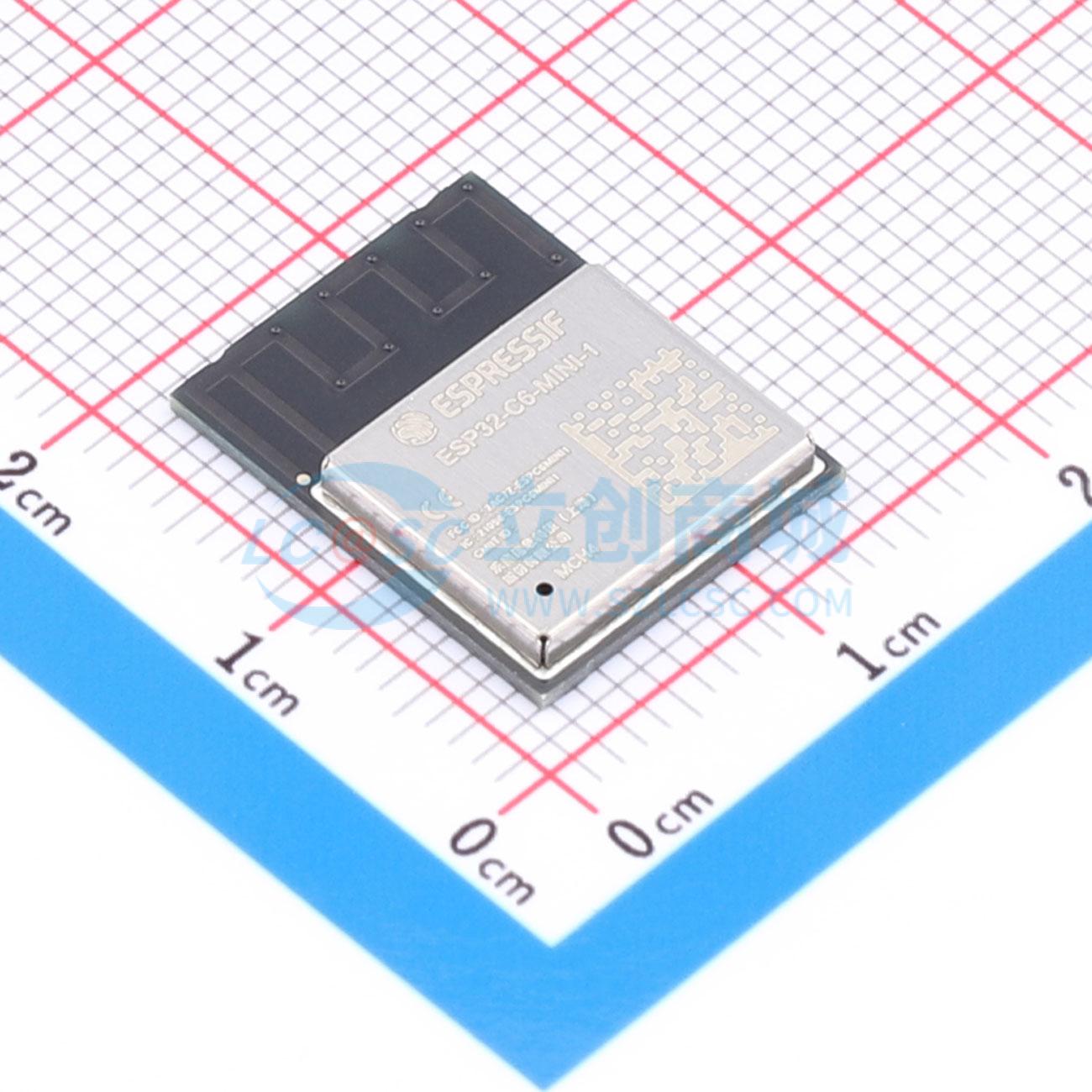 Esp32 C6 - 3pcs ESP32-C6-MINI-1-H4 SMD 16.6x13.2mm WiFi Wireless