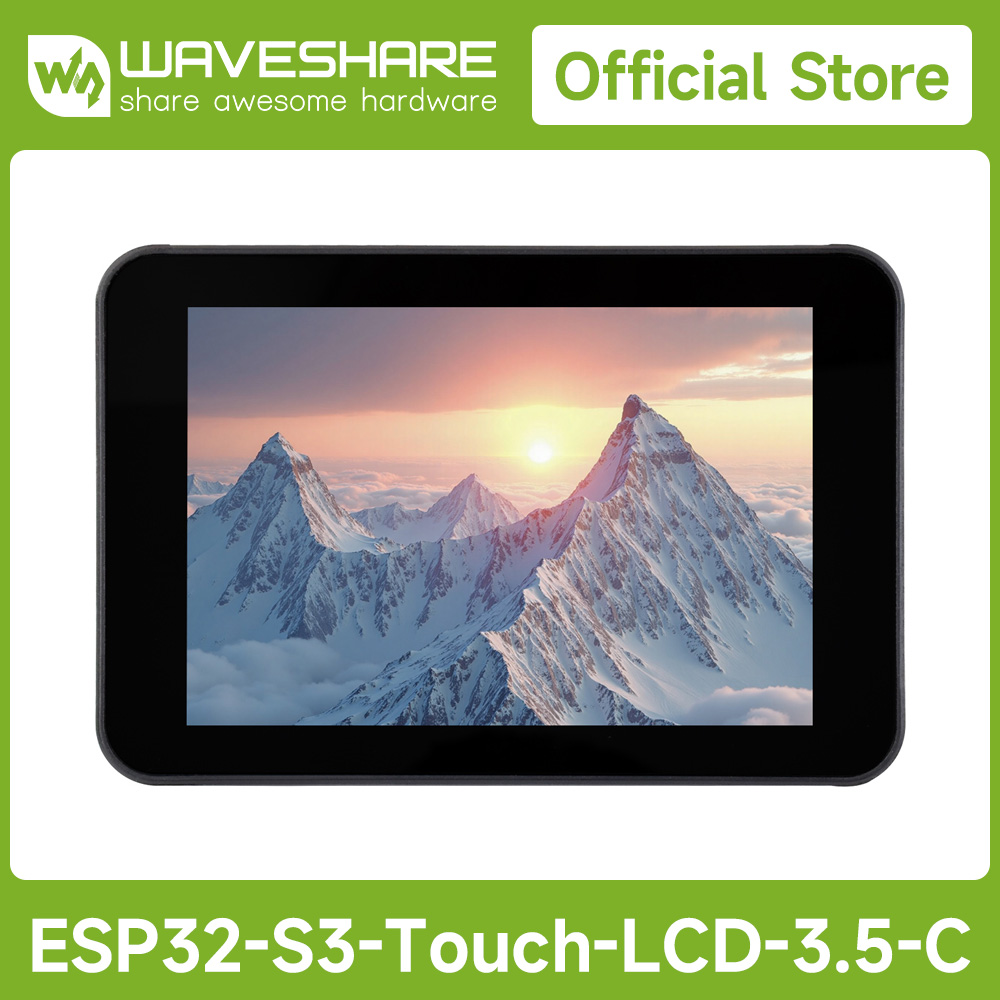 Esp32 Development Board - Waveshare ESP32-S3 3.5inch Capacitive Touch Display