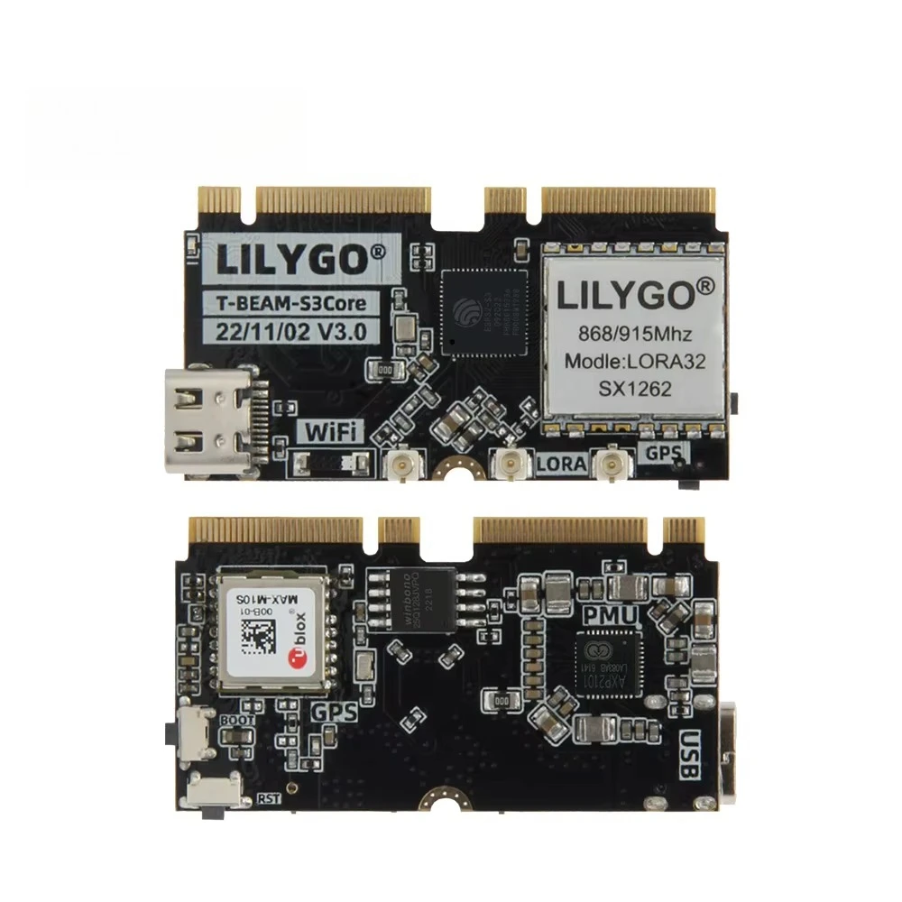 LILYGO T-BEAM-CORE V3.0 L76K U - Esp32 ulasan dan harga