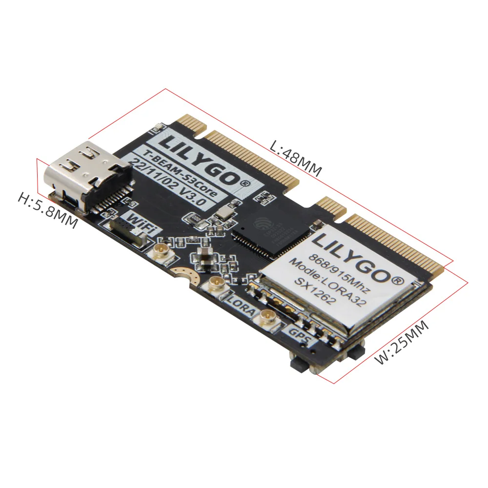 LILYGO T-BEAM-CORE V3.0 L76K U - Esp32 ulasan dan harga