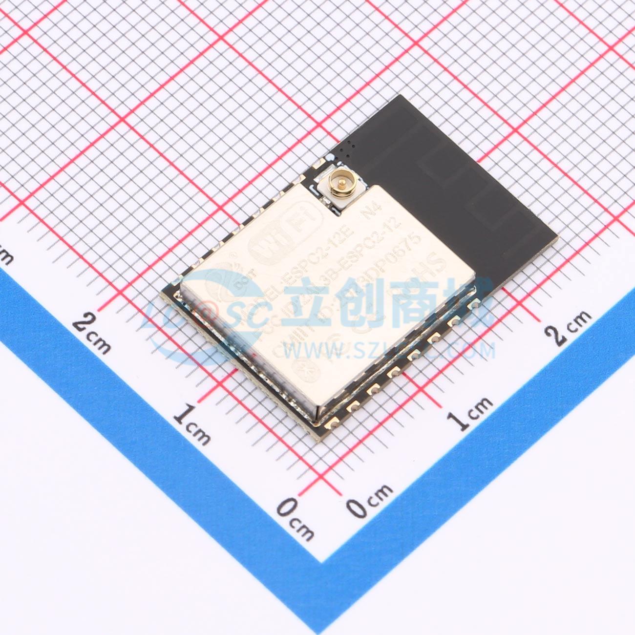 9pcs ESPC2-12E-N4 SMD 24x16mm  - Esp32 Uart Module ulasan dan harga