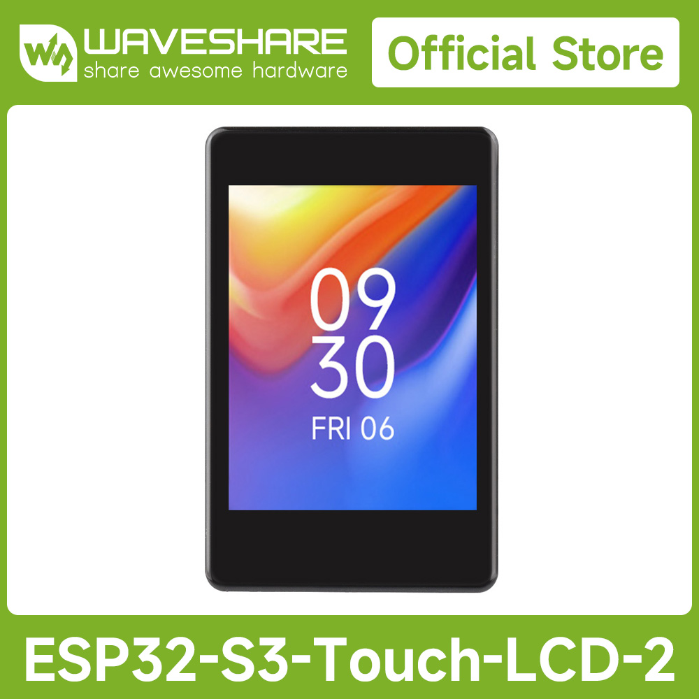 Waveshare ESP32-S3 2inch Capac - Esp32 Uart Module ulasan dan harga