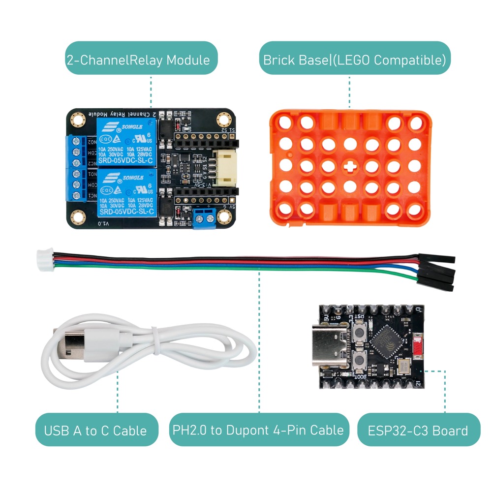 2CH Relay Module Input5V Activ - Espressif Esp32 ulasan dan harga