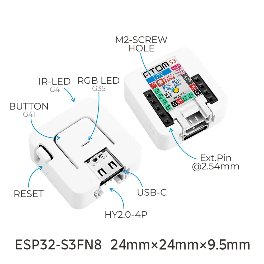 M5Stack AtomS3-Lite ESP32-S3 D - Esp32 Devkit ulasan dan harga