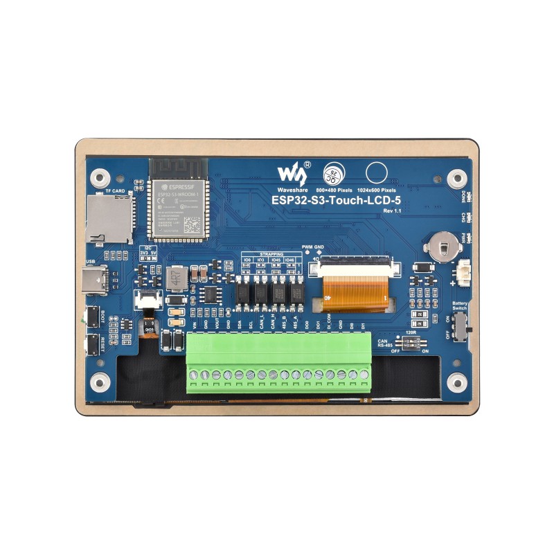 Waveshare ESP32-S3-Touch-LCD-5 - Esp32 ulasan dan harga