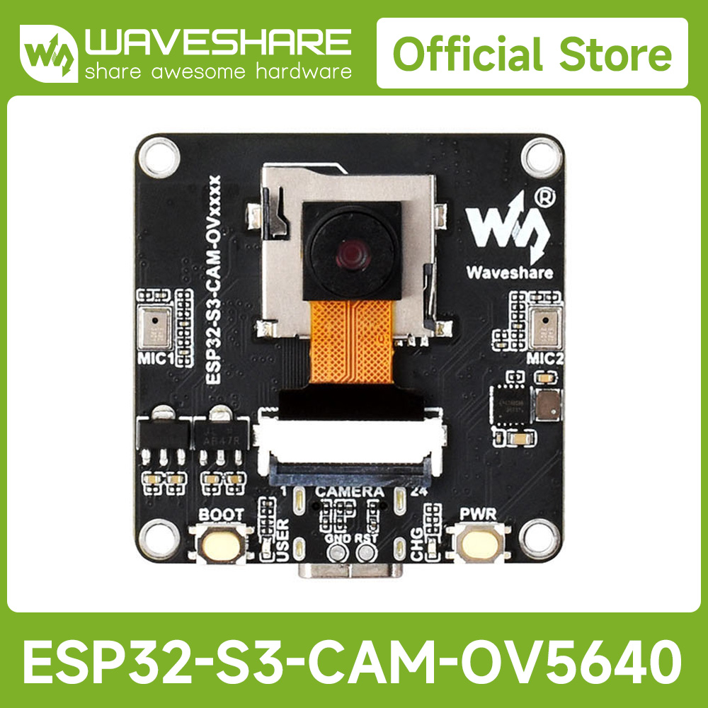 Waveshare ESP32-S3 AIoT Camera - Esp32 S3 ulasan dan harga