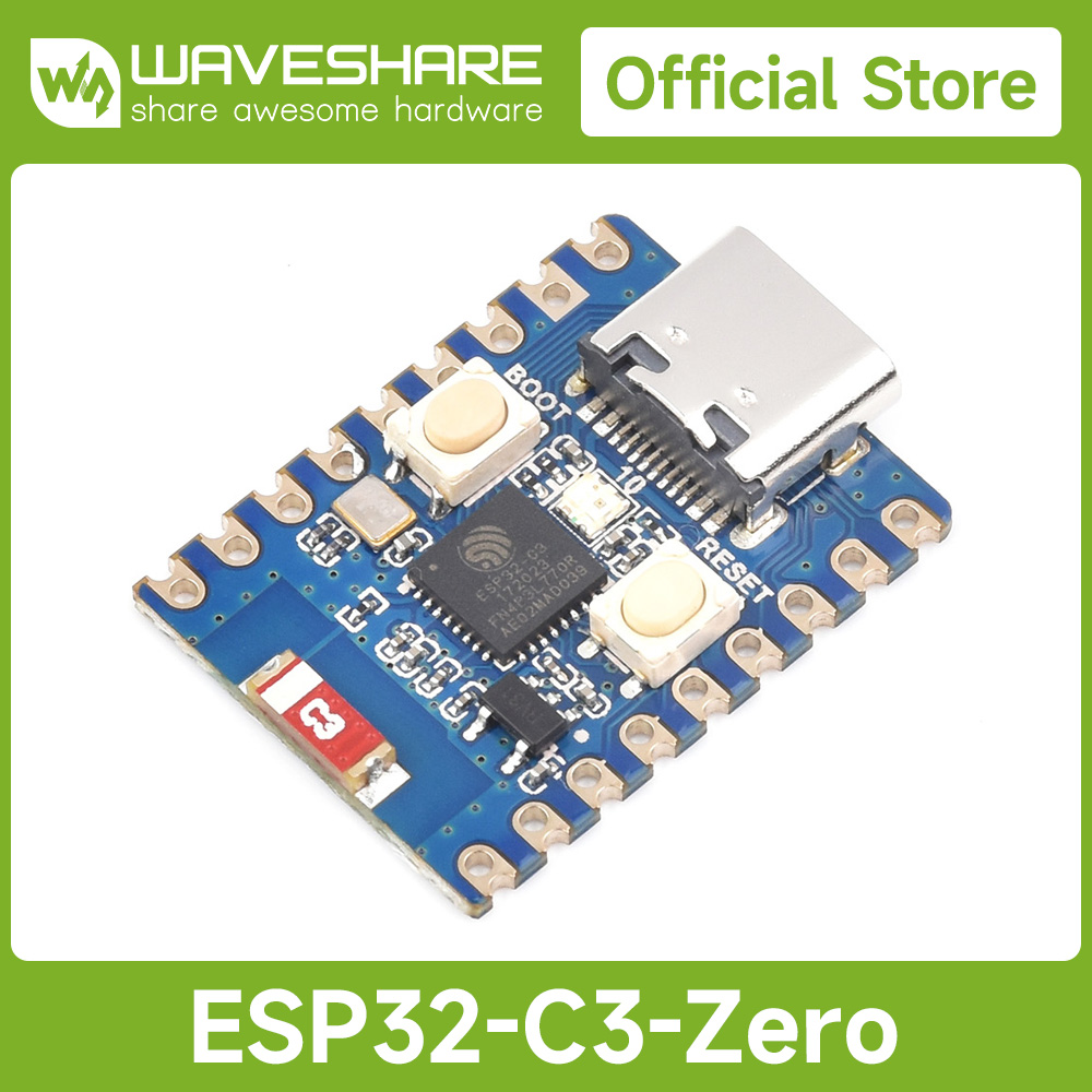 Waveshare ESP32-C3 Zero Mini D - Esp32 C3 ulasan dan harga