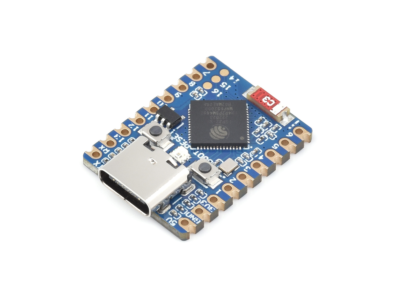 Waveshare ESP32-C3 Zero Mini D - Esp32 C3 ulasan dan harga
