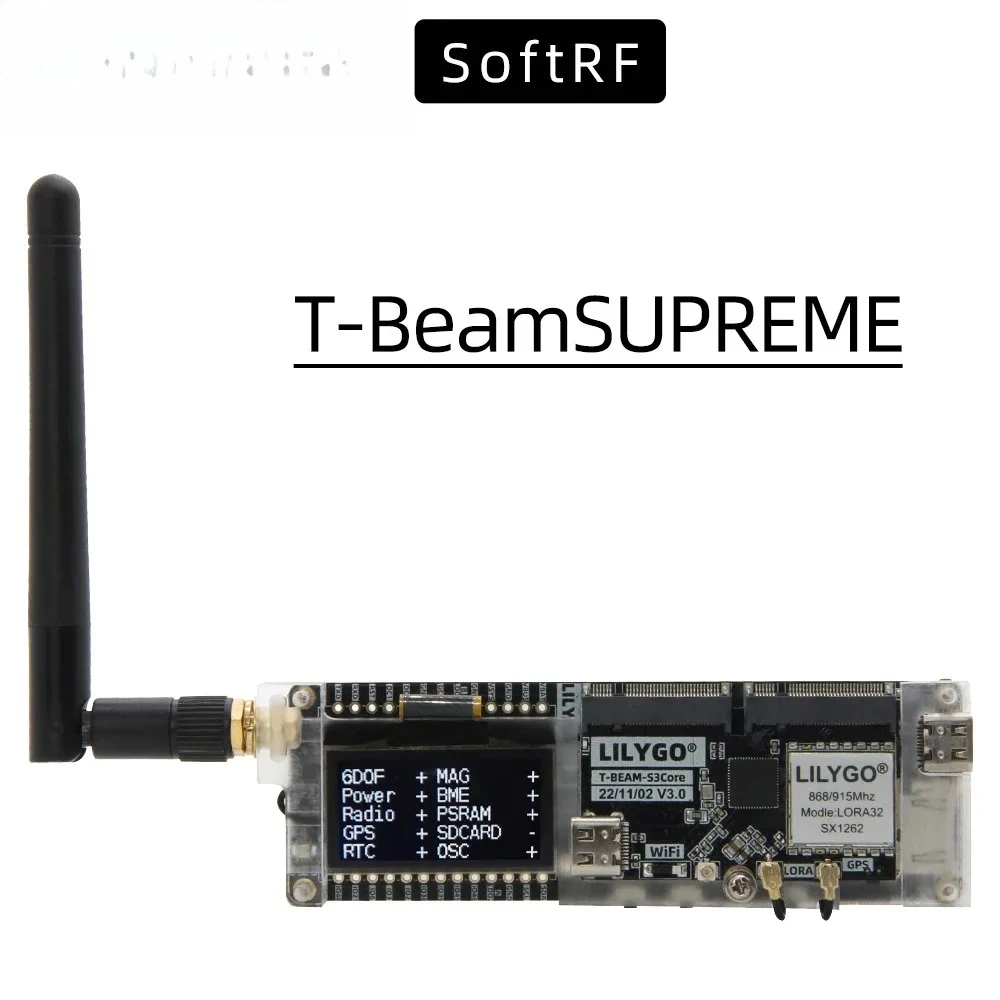 LILYGO SoftRF T-BeamSUPREME ES - Esp32 ulasan dan harga