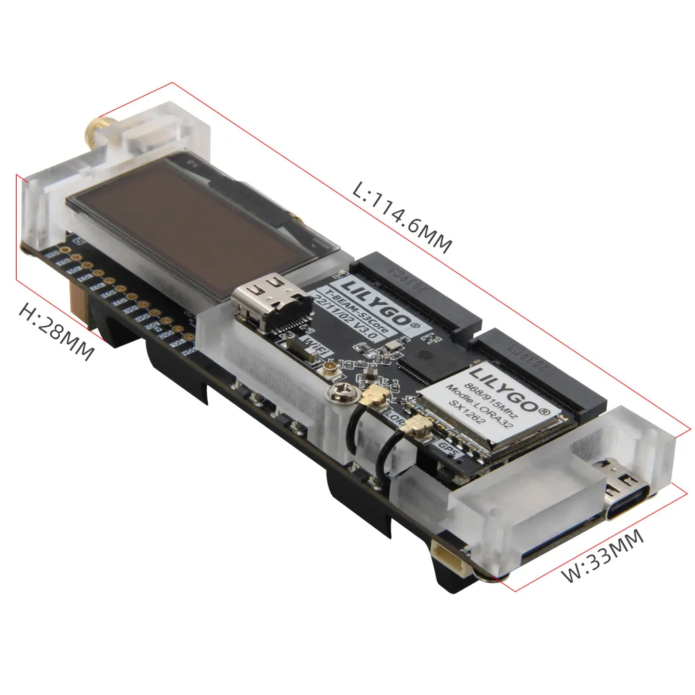 LILYGO SoftRF T-BeamSUPREME ES - Esp32 ulasan dan harga